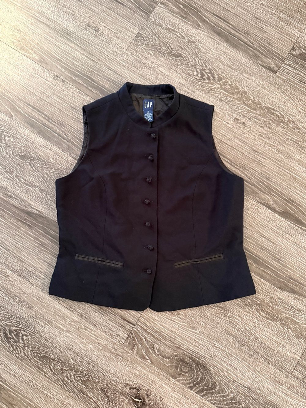 Gap Vintage 2000 Black Vest